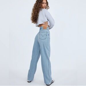LEVIS HIGH LOOSE WIDE LEG JEANS